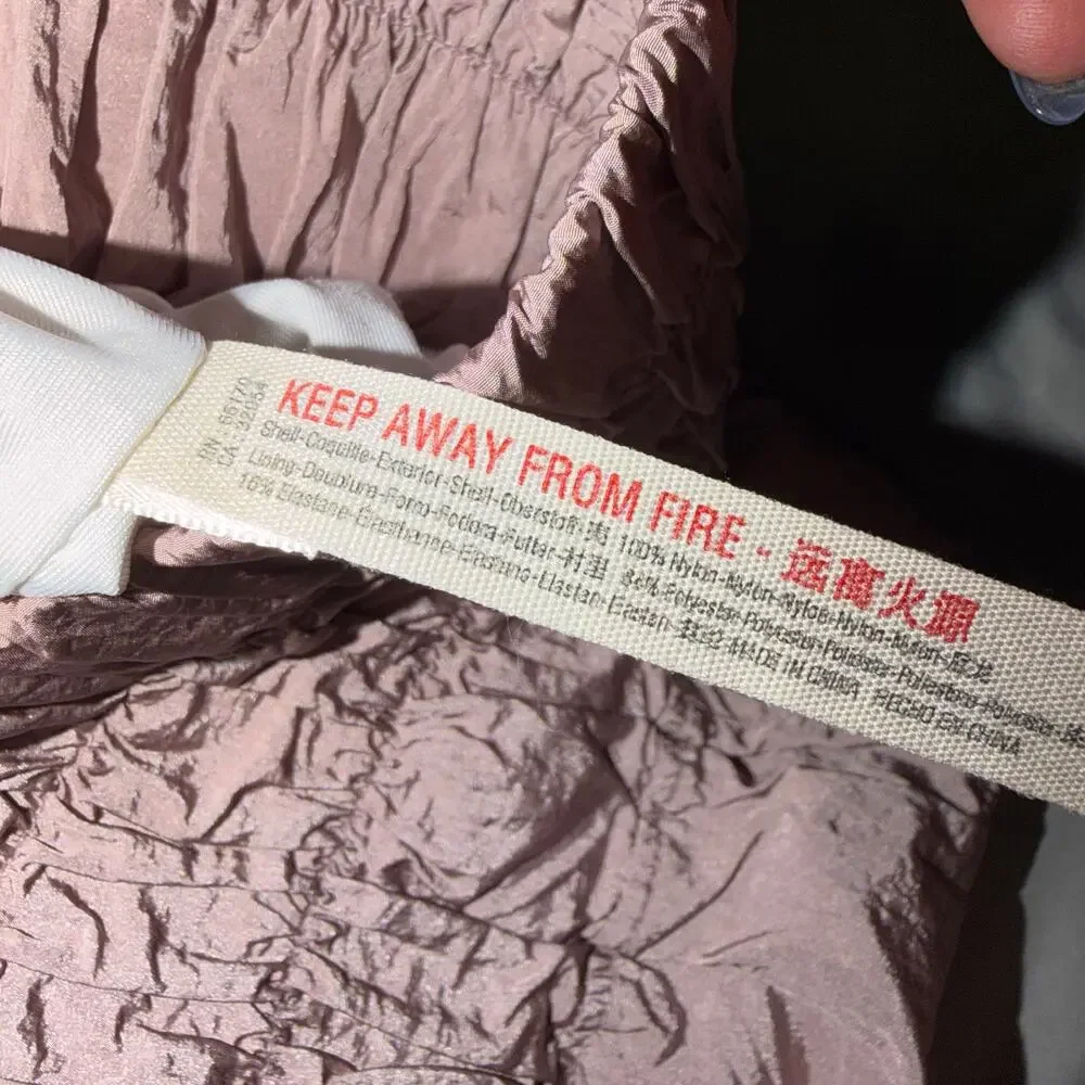 Free People FP Movement Mauve Athletic Shorts Medium Lined Running - Picture 6 of 11